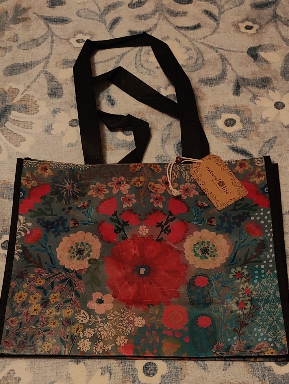 NATURAL LIFE: BEAUTIFUL FLOWER TOTE